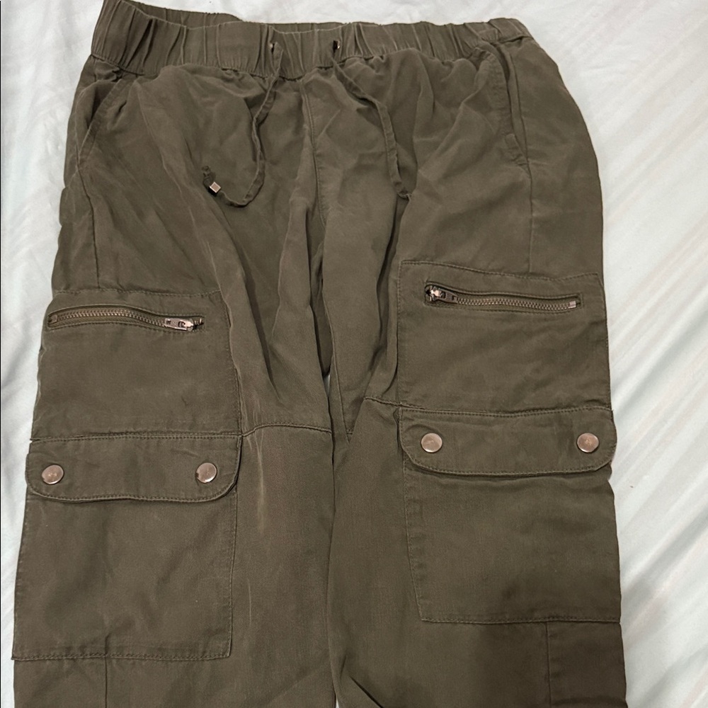 Banana Republic Olive Cargo Pants